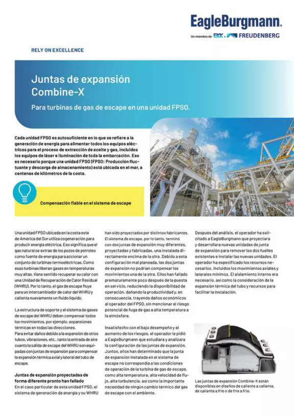 Juntas de expansión Combine-X