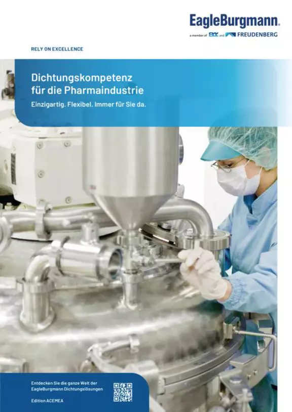 Dichtungskompetenz für die Pharmaindustrie.