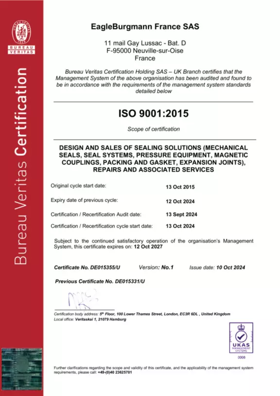 Certificate of Approval
