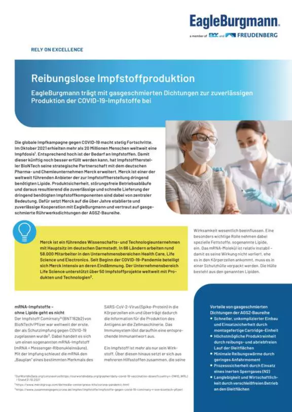 AGSZ. Reibungslose Impfstoffproduktion. Case Study. Solution.