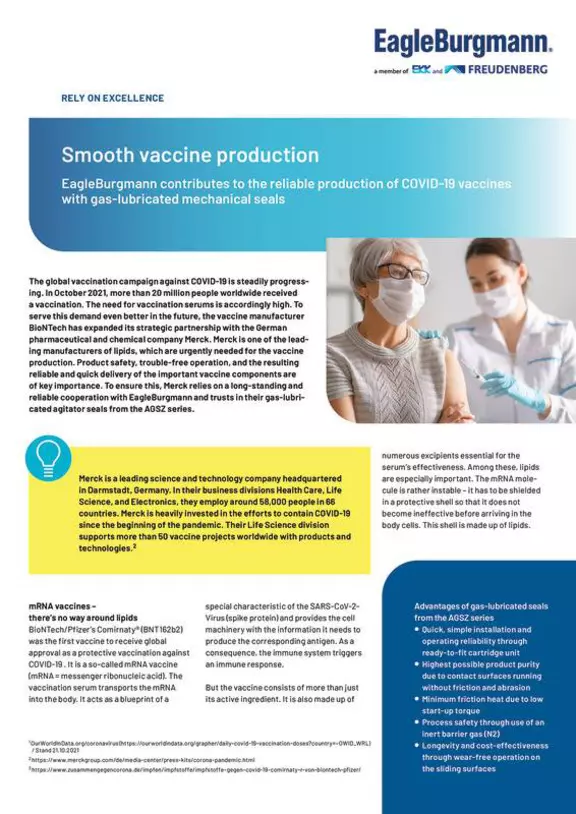 Smooth vaccine production. AGSZ. Case Study. Solution.