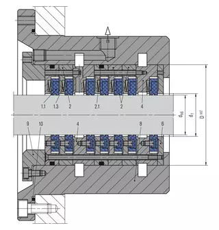 Technical drawing of Espey WKA802HD