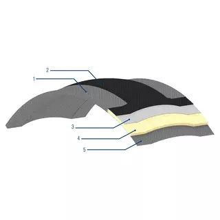 Technical drawing of Fluaflex
expansion joints
