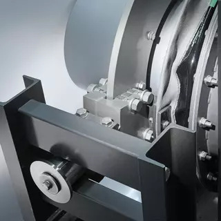 DRO Rotary kiln sealing system - Installation, details, options