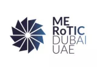ME RoTIC Dubai UAE logo – Middle East Rotating Machinery Technology & Innovation Conference and Exhibition focused on turbomachinery and maintenance.