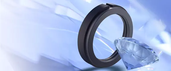 DiamondFace® coating technology – advanced diamond layer applied to mechanical seal surfaces for maximum performance, efficiency, and service life.