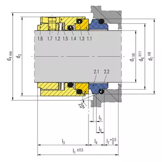 Technical drawing of BT-C8.KU