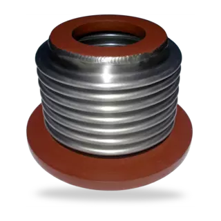 Penetration seal metal expansion joints