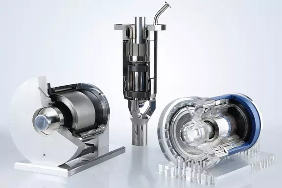 Industrial sealing components in product view, showcasing precision-engineered assemblies for demanding industrial applications.