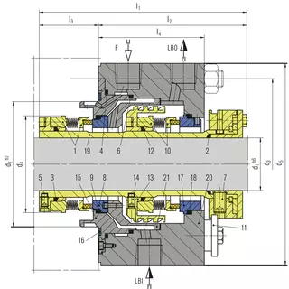 Technical drawing of LY9TCR
