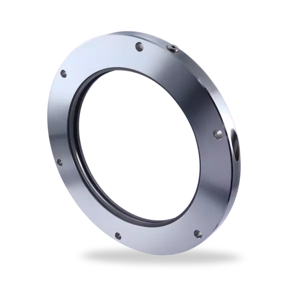 Industrial gas seal for compressors and turbomachinery, ensuring reliable sealing of process gases in demanding energy and industrial applications.