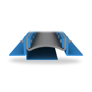Acouseal expansion joint - Installation, details, options