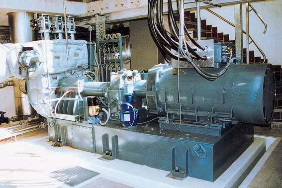 Espey shaft seal installed in a turbine system in Finland ensuring reliable sealing and efficient power generation.