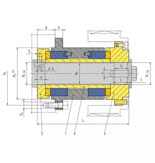 Technical drawing of LMF1
