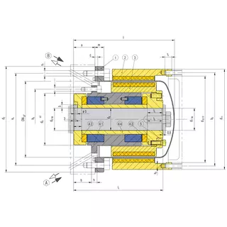 Technical drawing of eMAK