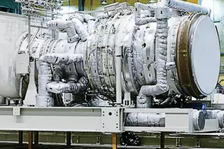 High-temperature expansion joint for gas turbine systems in Germany providing thermal flexibility and vibration compensation for efficient energy production.
