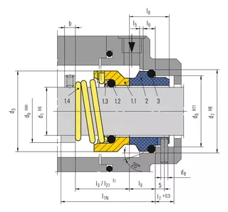 Technical drawing of M3N