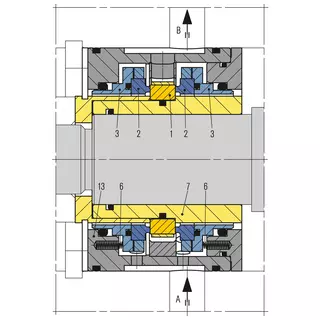 Technical drawing of WRS