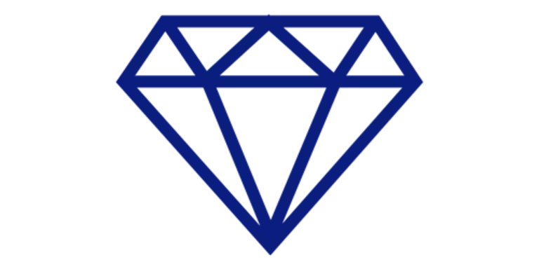 Diamond icon for EagleBurgmann DiamondFace technology, symbolizing diamond-coated mechanical seal surfaces for high durability and performance.