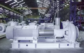 Cartex cartridge mechanical seals used in power station and desalination plant operations at the Red Sea in Saudi Arabia.