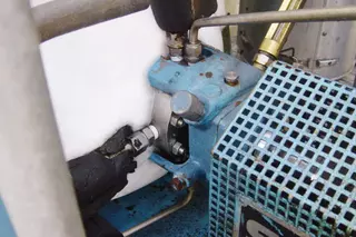 Shaft seal ensuring reliable ethylene pump operation in an industrial facility in Germany.