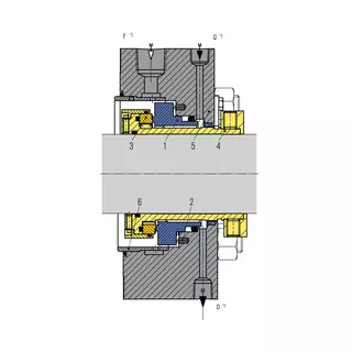 Technical drawing of SHV