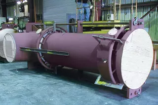 Large expansion joints installed for high-temperature service in an ethylene cracker unit in Canada.
