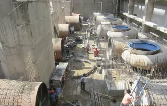 High-performance pumps equipped with HGH mechanical seals used in a major water infrastructure project in India.