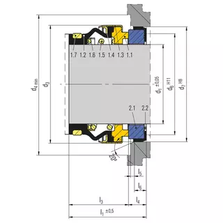 Technical drawing of BT-ARP