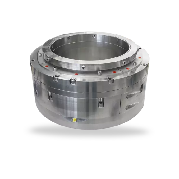 Large-scale industrial mechanical seal for rotating equipment, providing reliable sealing performance in energy, process, and heavy industry applications.