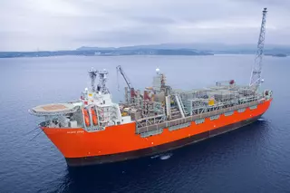 BP Skarv FPSO vessel equipped with EagleBurgmann H75VKF-D7/95-E1 mechanical seals for centrifugal pumps.