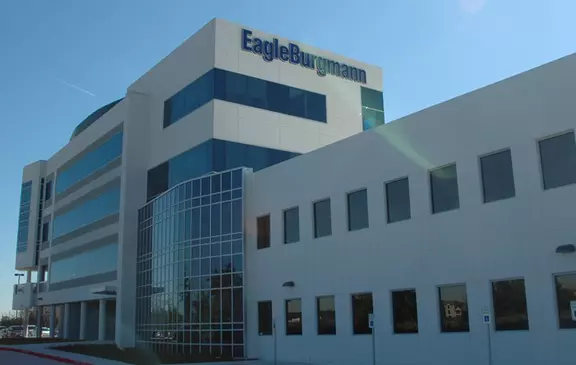 Außenansicht der EagleBurgmann Einrichtung in Houston, Texas in the USA.