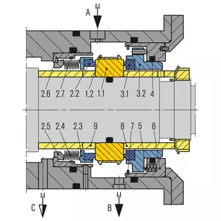 Technical drawing of B800