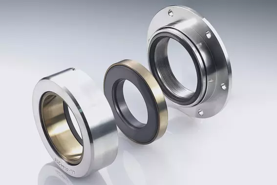 EagleBurgmann LB800/EKU750 Doppeltwirkende Gleitringdichtungen für Schraubenverdichter, gewährleisten eine zuverlässige Wellendichtungsleistung.