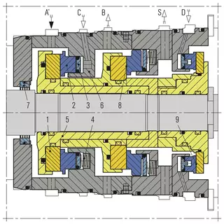 Technical drawing of CobaDGS -
Zero Emission Solution