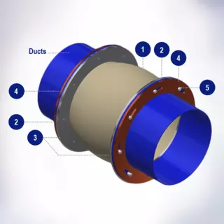 Technical drawing of Plug & Run
Expansion joints