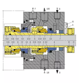 Technical drawing of H75A4-T