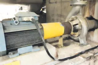 Elastomer bellows mechanical seals installed in multiple industrial pumps, Sweden – reliable sealing solution for efficient fluid handling.
