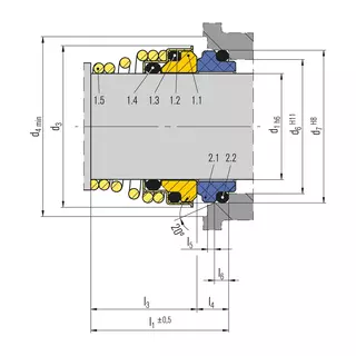 Technical drawing of BT-FN