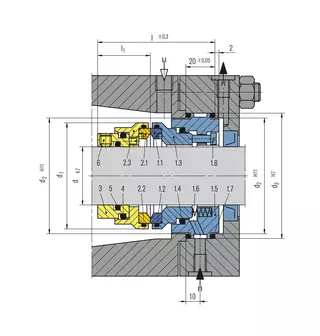 Technical drawing of Pulace