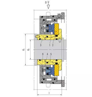 Technical drawing of CobaSeal