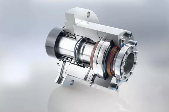 Product image of an industrial agitator seal for demanding process applications.
