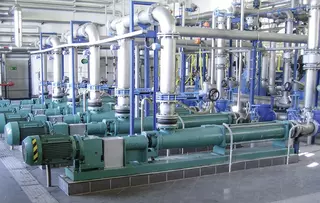 EagleBurgmann MG1 mechanical seals in continuous operation at a sewage treatment plant in Poland.