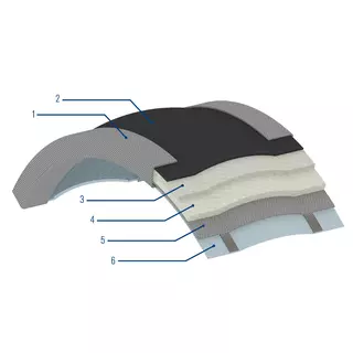 Technical drawing of Fluastal
expansion joints