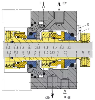 Technical drawing of H75A4-C